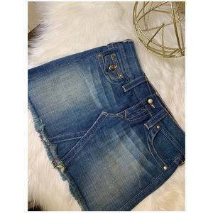 True Religion Jean Skirt